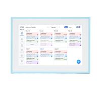 Marhynchus Pianificatore Elettronico per la Famiglia di Calendario Digitale Intelligente 10,1 Pollici con Touch Screen Wifi Sincronizza