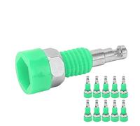 Marhynchus Plug -banana Jack a 2 Mm -banana Professionista per Strumenti Elettronici, 10pcs (GREEN)