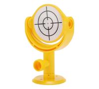 Marhynchus Prisma Riflettente per Stazione Totale, Diametro 60 Mm, Costante 2 Mm, con Foglio Riflettente in ABS e Mirino per Strumenti, Topografia e Costruzioni