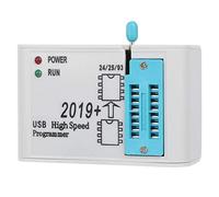 Marhynchus Programmatore EZP2019 SPI FLASH Programmatore EEPROM USB 2.0 Fino a 12 MBPS Design Compatto in Plastica Supporta 25 FLASH e 24 25 93 Blocchi EEPROM per Tecnici di Riparazione Chip