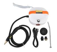 Marhynchus Pulitore a Vapore Portatile, Pulitore a Vapore Pressurizzato Portatile 50-400 Ml/min con Manopola Rotante a 6 velocità, per Cucina, Bagno, Pavimenti, Piastrelle, (Spina europea 220 V)