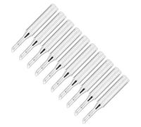 Marhynchus Punta per Saldatore, Materiale in Ottone con Riscaldamento Rapido, Lunga Durata, 10 Pezzi per Strumenti di Riscaldamento Interno da 900 M