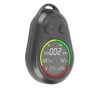 Marhynchus Rilevatore Portatile della qualità dell'Aria Dispositivo di Monitoraggio Ambientale 5 in 1 con Sensore Barometro Altimetro CO per Alpinismo da Campeggio all'aperto Ed Esplorazione Ad