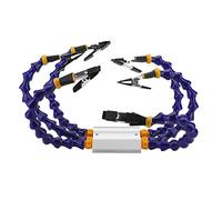 Marhynchus Saldatura di Mani di Aiuto, Base in Lega di Alluminio e Bracci Regolabili per Progetti di Saldatura, Copertura in Gomma per Proteggere la Lucidatura dei Gioielli e Prevenire i (6PCS)