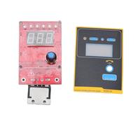 Marhynchus Scheda di Controllo per Saldatrice A Punti, Modulo Controller di Corrente A Doppio Impulso con Display Digitale 100 A con Impostazioni Regolabili A Doppio Punto Singolo per (220V)