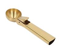 Marhynchus Scoop del Gelato con Grilletto in Acciaio Inossidabile Non Stick Sparger Scooper Gelato per Gelato a Gelato Yogurt Congelato (GOLD)