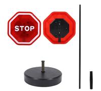 Marhynchus Sensore di Parcheggio a LED, Rilevatore di Parcheggio Automatico, Ausilio per Il Parcheggio in Garage con Pali Regolabili a 4 Sezioni e Base Ponderata per la Sicurezza del