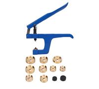 Marhynchus Set di Presse per Orologi, Struttura in Acciaio Legato, Facile Controllo della Pressione, 11 Matrici Intercambiabili per la Chiusura e le Riparazioni del Fondello dell'orologio