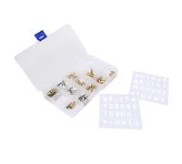 Marhynchus Set di Punte per Penne per Pirografia, Materiale in Rame, 57 Pezzi per Incisione e Saldatura, Ideali per la Combustione del Legno e l'artigianato