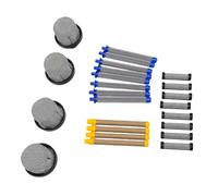Marhynchus Set di Ricambio Filtri per Spruzzatore Airless 30 40 60 100 Mesh | Corpo in Plastica, Rete in Acciaio Inox, Filtro per Spruzzatore di Vernice, Adatto a ProX17 ProX19 SG2 SG3, Manutenzione di