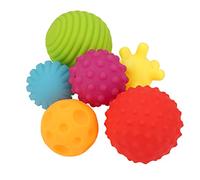 Marhynchus Set di Sfere Multi Sensoriale Testurizzata 6 pezzi/ Color da Bagno per Bambini Colorati, Realizzate con Colori Premium Luminosi Che Mantiene il Tuo Bambino Interessato