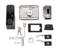 Marhynchus Smart Lock Accesso Senza Chiave, Password per Impronte Digitali Sblocco Chiave per Scheda IP66 Resistente All'acqua con Ricarica di Emergenza di Tipo C per Hom Interno