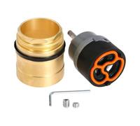 Marhynchus Sostituzione della Valvola RP50587 in Ottone per Rubinetti Monocomando Doccia, a Tenuta Stagna con Dado del Coperchio RP51503, Facile Installazione per Uso Domestico