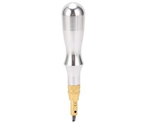 Marhynchus Strumento per Scanalare la Pelle, Scanalatore per Cuciture con Manico in Alluminio con Bordo in Acciaio Legato per Progetti di Pelletteria Come Borse e Portafogli