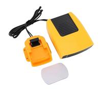 Marhynchus Stufetta Portatile da 200 W Alimentata a Batteria con compatibilità con Batteria Agli Ioni di Litio Massima 20 V per Auto, Campeggio, Officina, Sbrinamento, Disappannam