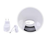 Marhynchus Sunrise ANCH CLOCCHIO con Simulazione Al Tramonto 7 Colori Display a LED Dimming Dimming Night Light Pickel Dock Dock Backup Altoparlanti per Casa Dorma della Camera Letto (Plug dell'UE