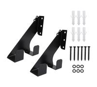 Marhynchus Supporto da Parete per Motosega, 2 Pezzi, Resistente, Antiruggine, per Gancio per Motosega, con Rivestimento Protettivo in Gomma, per 009 011 200t 201t 024 026 360 362