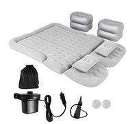 Marhynchus SUV Materasso Ad Aria Auto Sleep Sleep Pad Viaggio Gonfiabile con Pompa Elettrica per L'uso Parte di Casa in Campeggio (GREY)