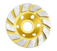 Marhynchus Tazza per Mola Diamantata, Disco Diamantato da 100 Mm, Foro 22 Mm, Materiale Diamantato Rapida Dissipazione del Calore, Potenza di Macinazione Ridotta, Lucidatura Ceramica, Cemento Pietra