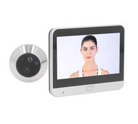 Marhynchus Telecamera Spioncino Wireless, Spioncino Intelligente da 4,3 Pollici LCD IPS 1080P HD con Rilevamento del Movimento e Visione Notturna per Porta Dell'appartamento