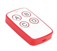 Marhynchus Telecomando Copia Wireless 433 MHz Telecomando 4 433 MHz con Portata per Cancelli Elettrici, Porte da Garage, Luci a LED (rosso)