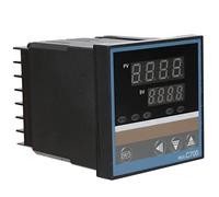 Marhynchus Termostato PID, Termostato PID con Ritardante per il Controllo della Temperatura, Installazione, Rimovibile, Stabile e Chip, Rex - C700FK02 - M