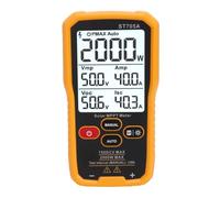 Marhynchus Tester di Potenza per Pannello Solare, Misuratore Fotovoltaico | Misura 5 Parametri Solari Pmax/Vmp/Imp/Voc/Isc, Blocco Dati, modalità Auto/manuale, Inversione polarità e Sovratemperatura