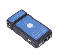 Marhynchus Tester per Cavi Ethernet, Tester di Rete Multifunzionale, RJ45 RJ11 RJ12 per Cavo LAN Strumento di Test del Filo Telefonico per USB, M726AT ABS, per Cavi di Rete