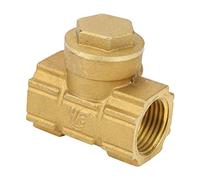 Marhynchus Valvola di Ritegno a Battente in Ottone DN15 da 1/2 Pollice, Valvola Unidirezionale Automatica per Acqua e Olio, Previene il Riflusso Nei Sistemi Idraulici