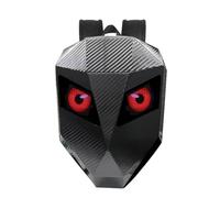 Marhynchus Zaino LED Digitale Strutturato Impermeabile in Fibra di Carbonio Programmabile di Grande capacità per Moto Viaggio, Personalizzazione Fai-te,