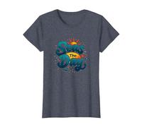 Mari Il Giorno Divertente Crociera Vacanza Nautica Oceano Sole Maglietta, Donna, Pervinca, 3XL