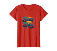 Mari Il Giorno Divertente Crociera Vacanza Nautica Oceano Sole Maglietta, Donna, Rosso, 3XL