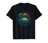 Mari Il Giorno Divertente Crociera Vacanza Nautica Oceano Sole Maglietta, Uomo, Nero, 4XL