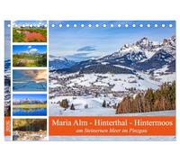Maria Alm - Hinterthal - Hintermoos (Tischkalender 2026 DIN A5 quer), CALVENDO Monatskalender: Wunderschöne Impressionen von Maria Alm und den beiden ... und Hintermoos am Steinernen Meer im Pinzgau