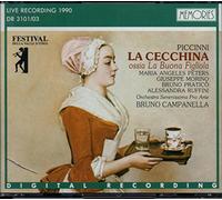 Maria Angeles Peter, Giuseppe Morino, Bruno Pratico, Alessandra Ruffini - Piccinni - La Cecchina ossia La Buona Figliola