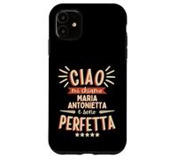 Maria Antonietta Idea Regalo Personalizzata Amica Nome Custodia per iPhone 11
