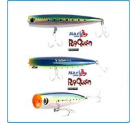 MARIA Artificiale POPQUEEN F130 130mm 40g Floating B01H Spinning Popping Serra