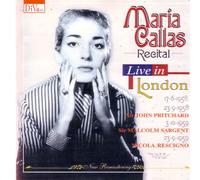 Maria Callas Recital Live in London (17-6-1958 / 23-9-1958 / 3-10-1959 / 23-9-1959)