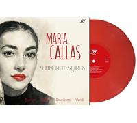 maria callas - the greatest hits (transparent red vinyl)