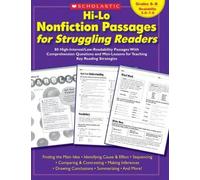 Maria Chang Hi-Lo Nonfiction Passages for Struggling Readers (Tascabile)