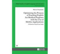 Maria Chojnacka Optimizing the Process of Teaching English fo (Copertina rigida)