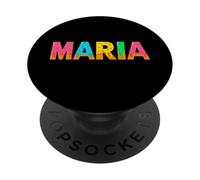 Maria, cialda gelato con nome, regalo di compleanno per figlia PopSockets PopGrip Adesivo