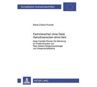 Maria Cristina Puric «Fachmenschen Ohne Geist, Genußmenschen Ohne H (Tascabile)