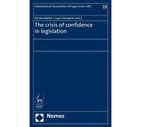Maria De Benedetto The Crisis of Confidence in Legislation (Copertina rigida)