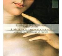 Maria De Rothschild / Faure / Marcel De Rothshild: 4 Pieces Pour Piano / Fa (CD)
