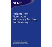 María del Mar Torreb Insights into Non-native Vocabulary Teaching a (Tascabile)