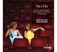 Maria Du Toit She/Her: Music for Clarinet and Piano By 12 Female Composers (CD)