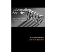 Maria G. Fugini Bellet Information Security Policies and Acti (Copertina rigida)