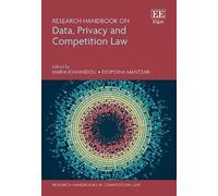 Maria Ioannidou Research Handbook on Data, Privacy and Compet (Copertina rigida)
