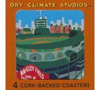 Maria Kernahan Michael Schafbuch Wrigley Field Coaster Set (Supplemento libro)